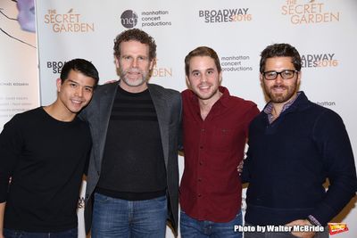 Telly Leung, Jere Shea, Ben Platt and Josh Young  Photo