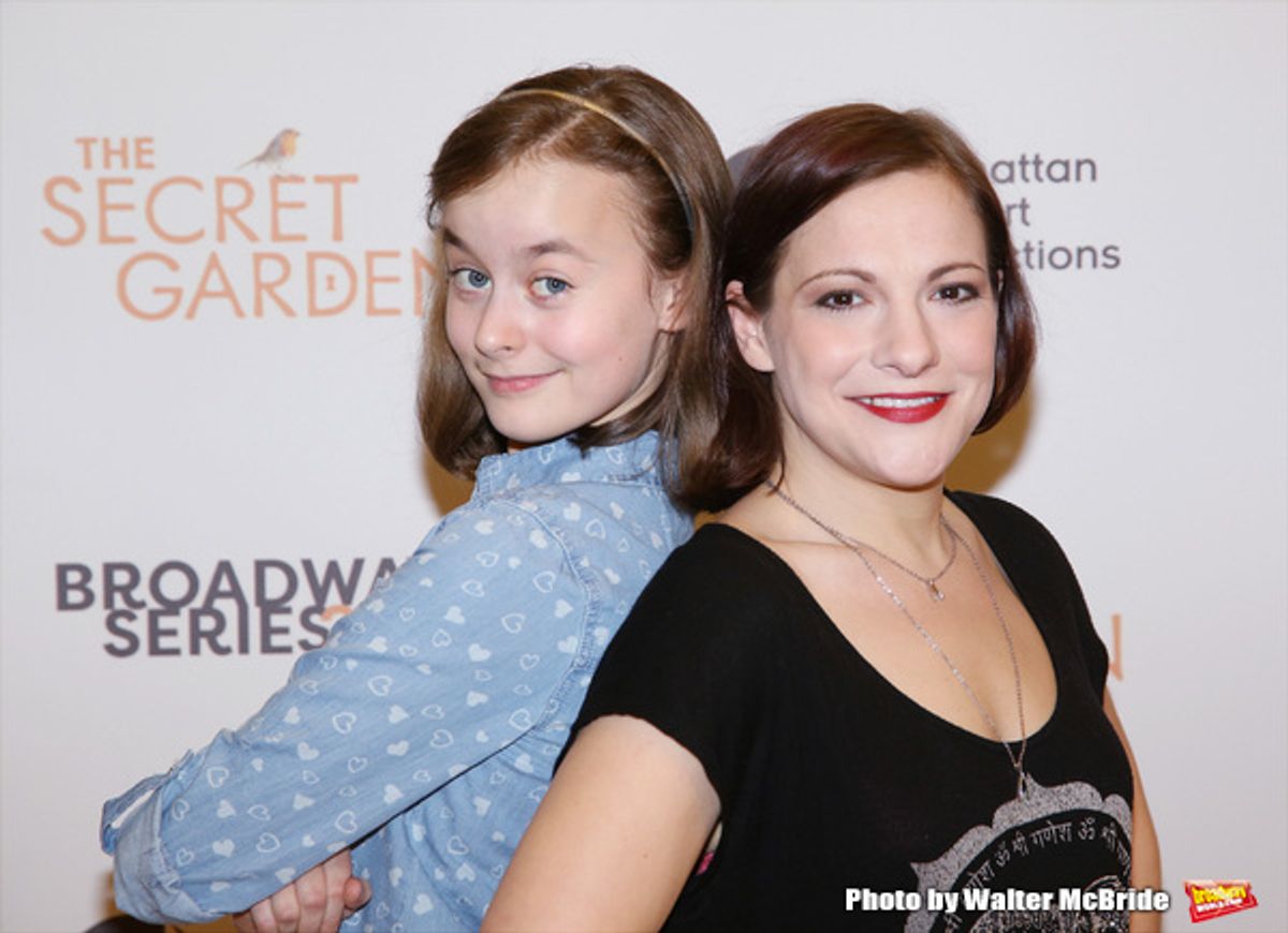 Sydney Lucas and Daisy Eagan at 