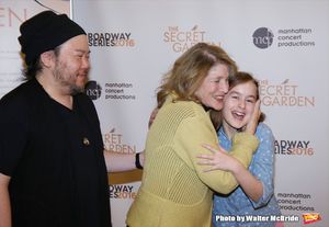 Stafford Arima, Lucy Simon and Sydney Lucas @ BroadwayWorld Stafford Arima, Lucy Simon and Sydney Lucas Photo
