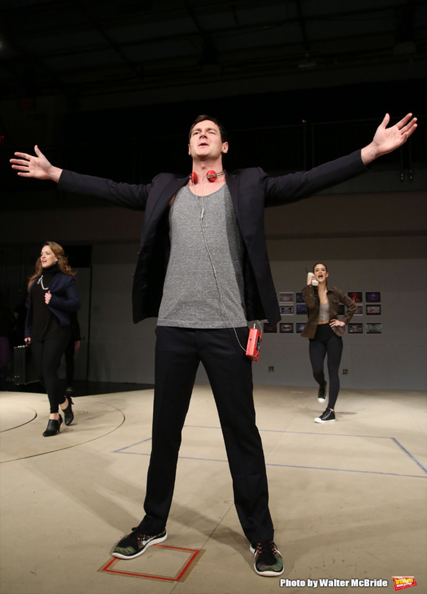 Photo Coverage: Broadway Gets Psychotic- Go Inside Rehearsal for AMERICAN PSYCHO!  Image