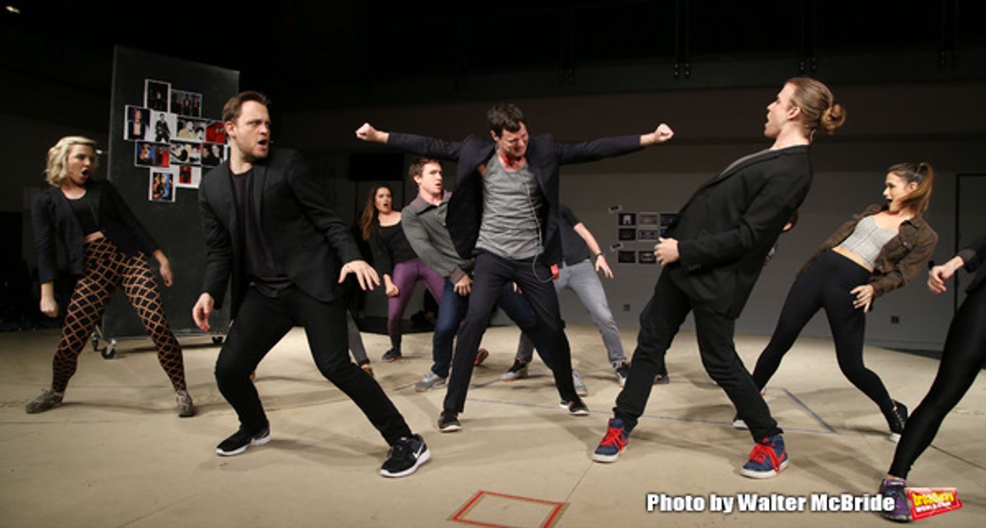 Photo Coverage: Broadway Gets Psychotic- Go Inside Rehearsal for AMERICAN PSYCHO! Photo Coverage: Broadway Gets Psychotic- Go Inside Rehearsal for AMERICAN PSYCHO! Image