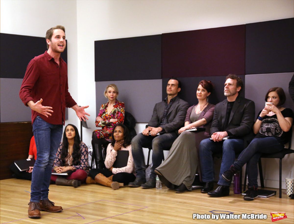Ben Platt and cast  at 