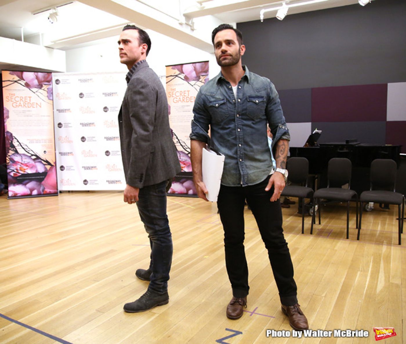 Photo Coverage: THE SECRET GARDEN'S Ben Platt, Cheyenne Jackson, Ramin Karimloo & More Prep for Sunday's Concert! Photo Coverage: THE SECRET GARDEN'S Ben Platt, Cheyenne Jackson, Ramin Karimloo & More Prep for Sunday's Concert! Image