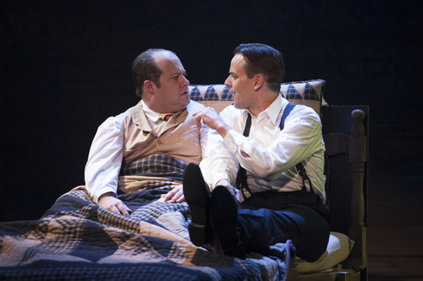 Photo Flash: First Look at Josh Lamon & Noah Racey in Signature Theatre's ROAD SHOW  Image