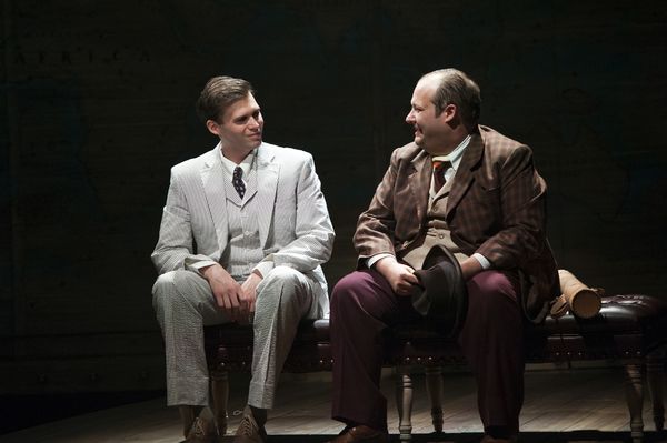 Matthew Schleigh (Hollis Bessemer) and Josh Lamon (Addison Mizner)  Photo