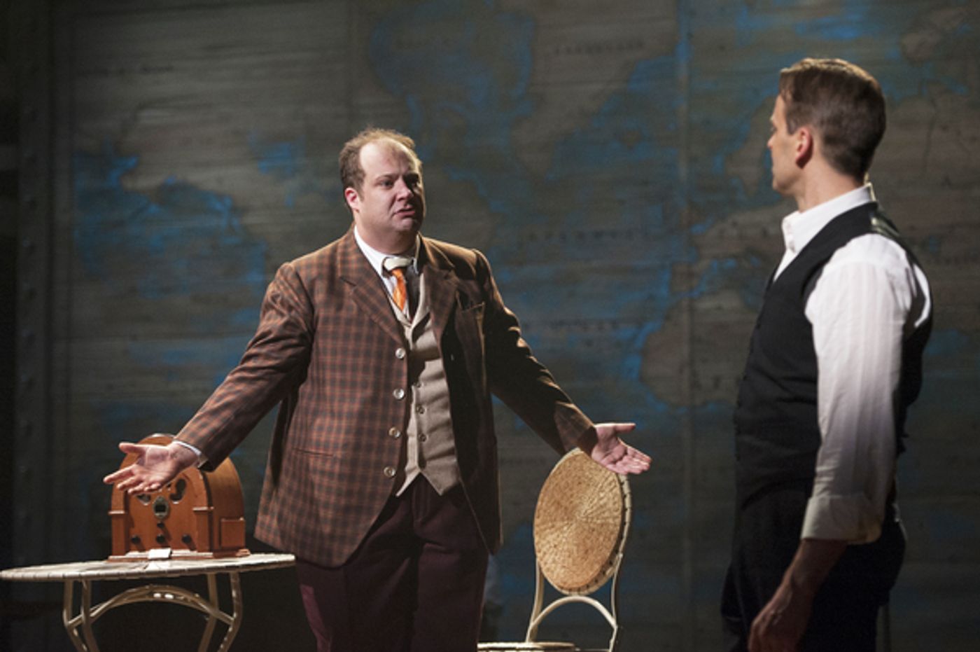 Photo Flash: First Look at Josh Lamon & Noah Racey in Signature Theatre's ROAD SHOW  Image