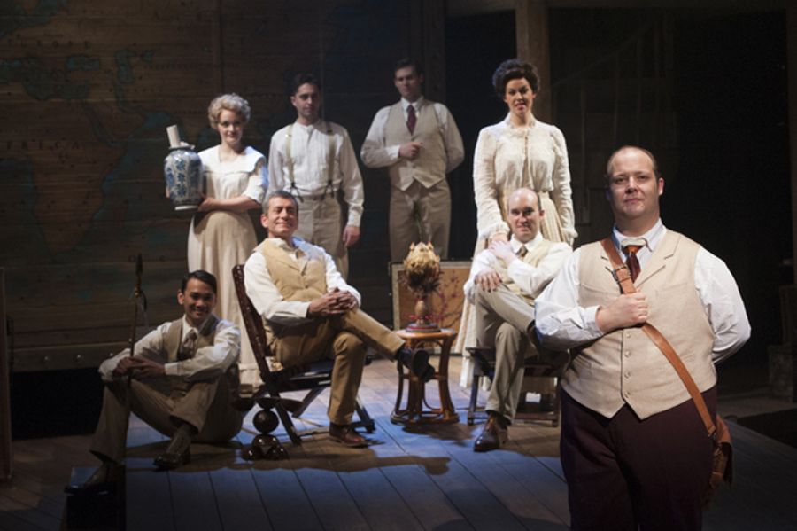 Photo Flash: First Look at Josh Lamon & Noah Racey in Signature Theatre's ROAD SHOW Image