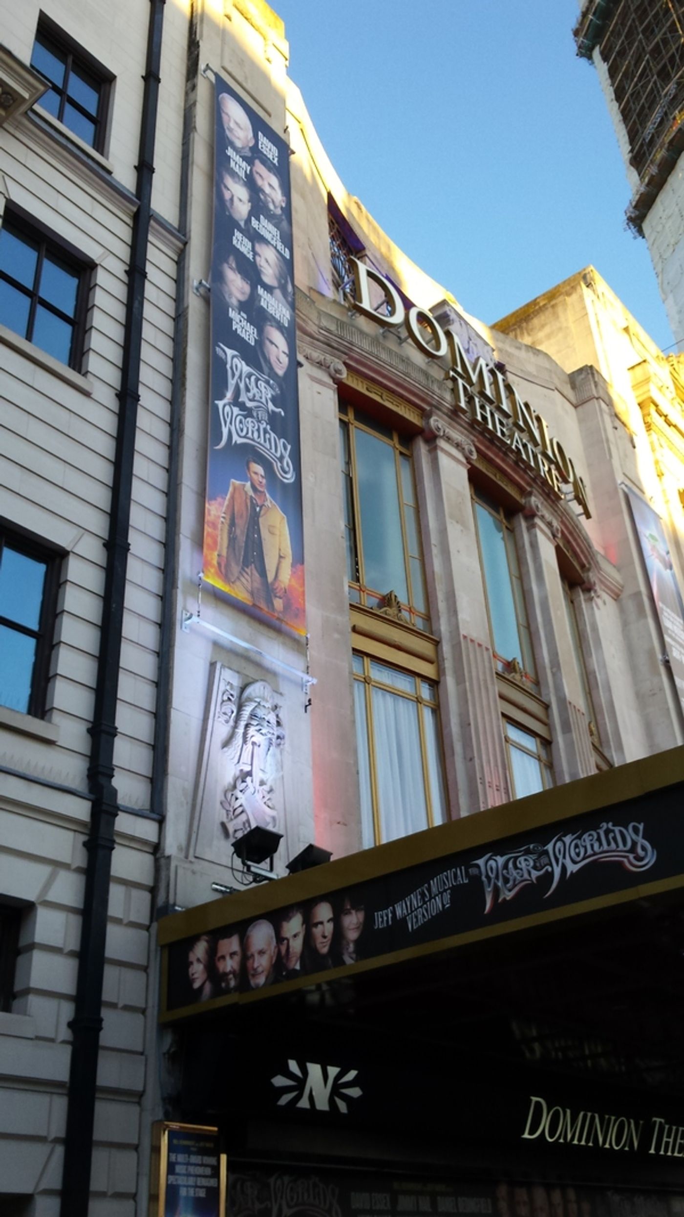 Photo Coverage: Marquee At The Dominion For THE WAR OF THE WORLDS  Image