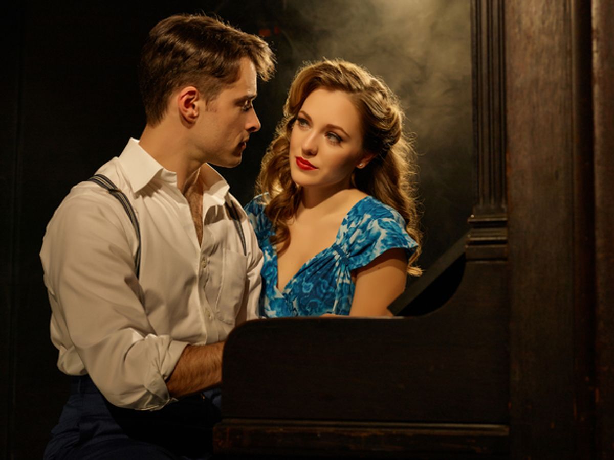 Corey Cott & Laura Osnes at 