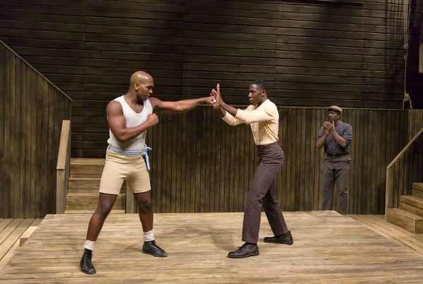 Khris Davis, McKinley Belcher III and Clarke Peters Photo