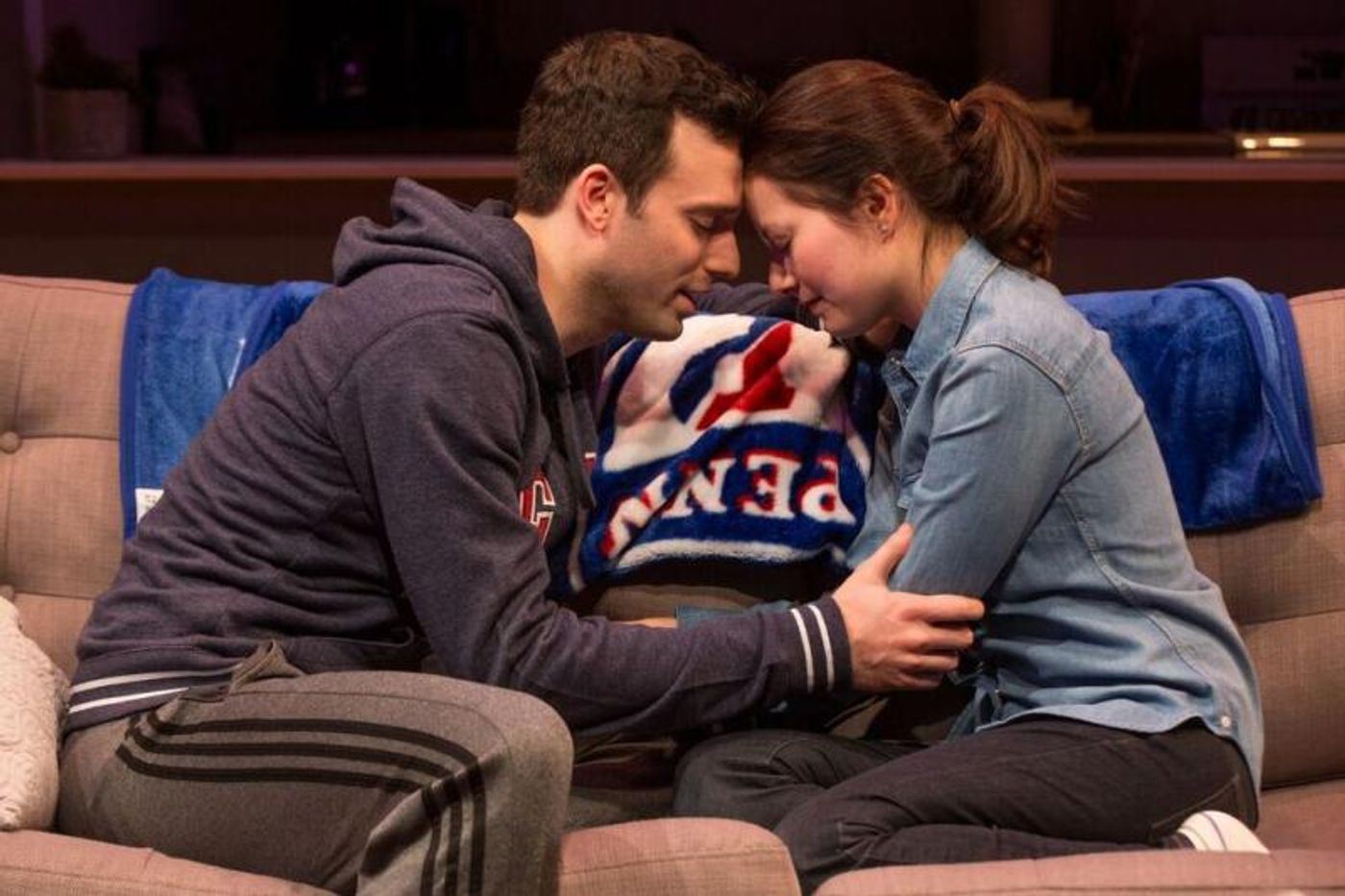 Photo Flash: First Look at Jake Epstein, Jenna Gavigan and Thomas E. Sullivan in STRAIGHT at Theatre Row  Image