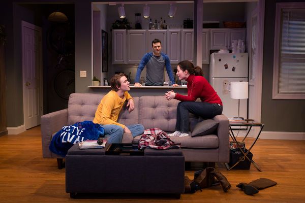 Thomas E. Sullivan, Jake Epstein and Jenna Gavigan Photo