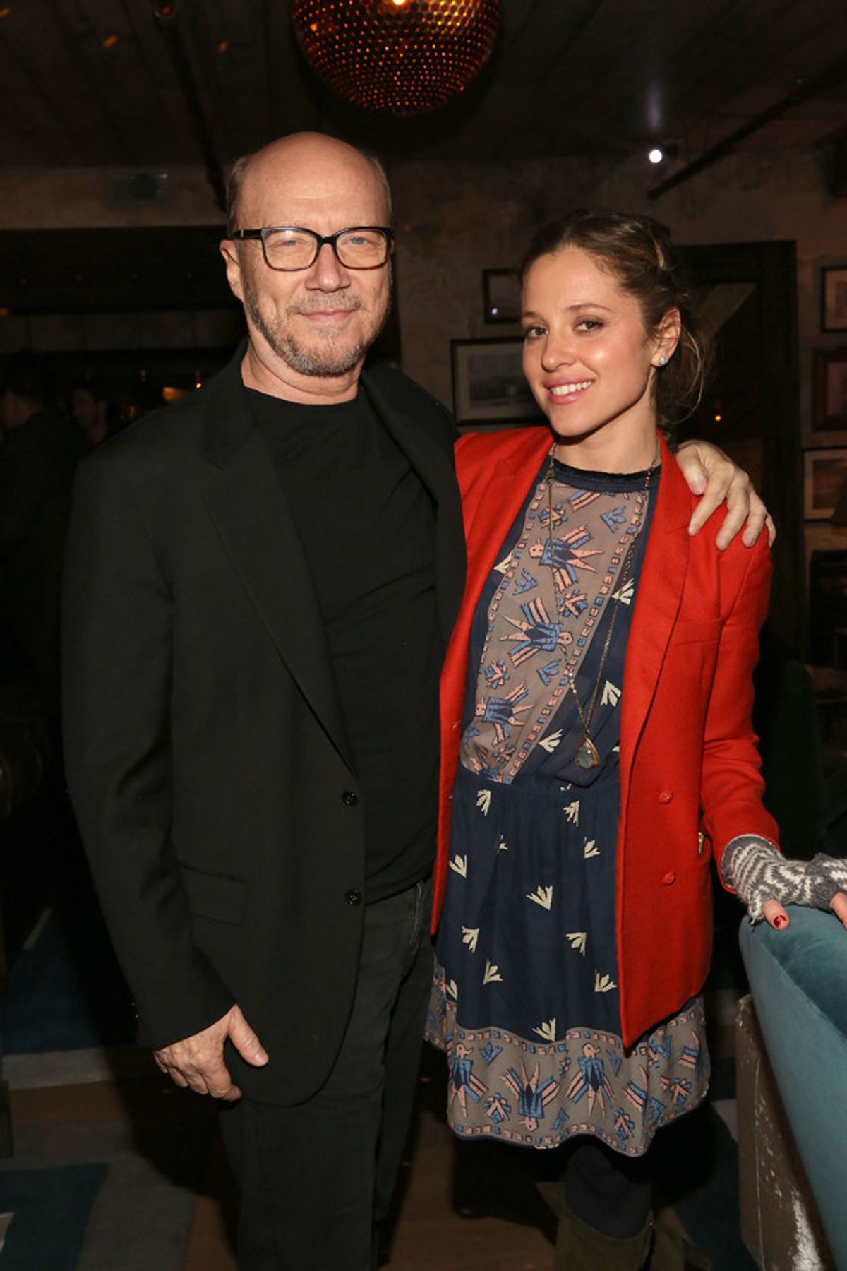 Paul Haggis, Margarita Levieva at 
