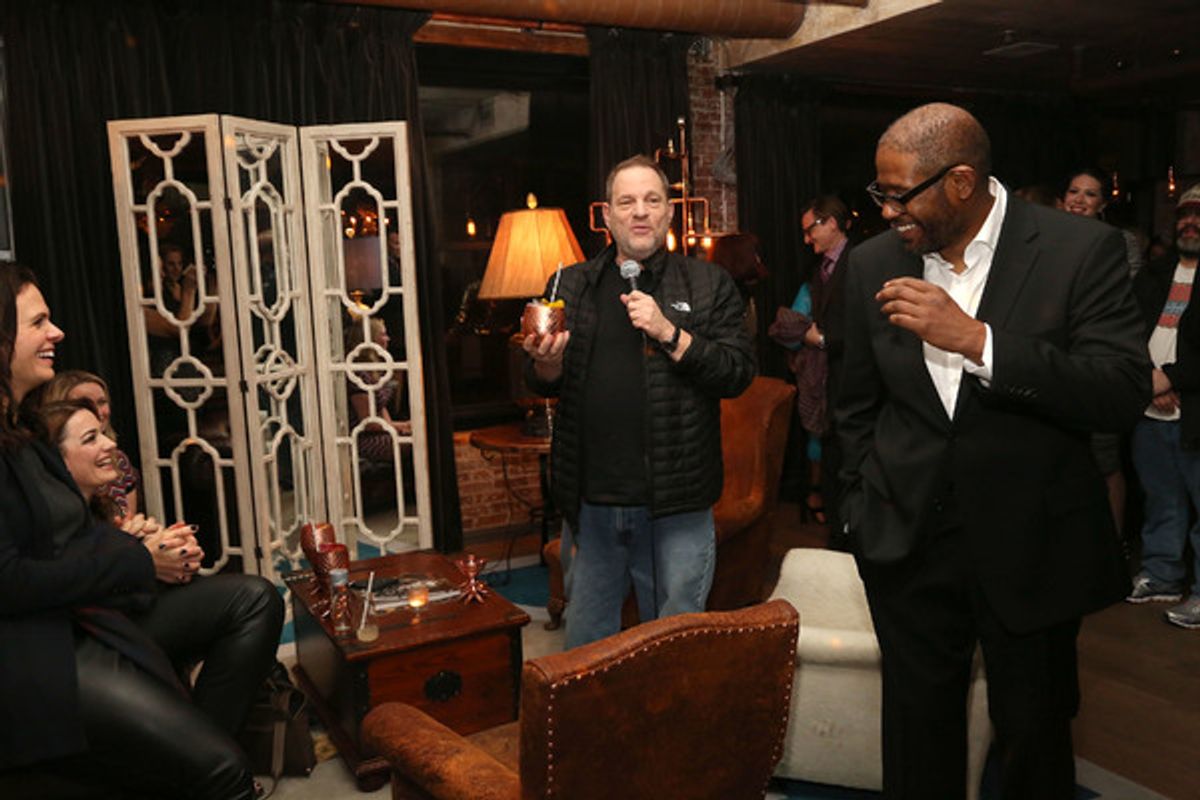 Harvey Weinstein, Forest Whitaker at 
