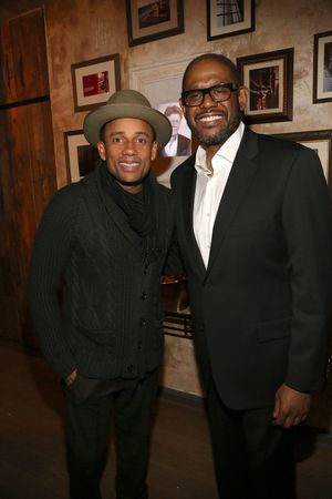 Hill Harper, Forest Whitaker @ BroadwayWorld Hill Harper, Forest Whitaker Photo
