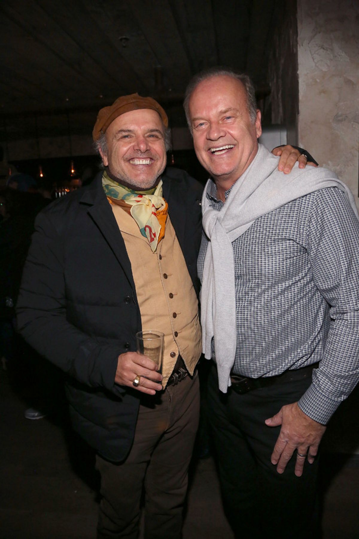 Joe Pantoliano, Kelsey Grammer at 