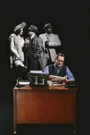 Jodi Vaccaro, Isaac Reilly, Shomari Huggins and John Jones Photo