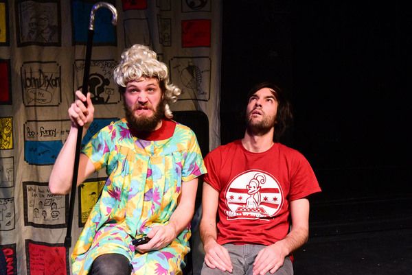 Barrel of Monkeys'' company members Spencer Meeks and Nick Hart perform ''Day in the  Photo