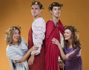 Elise Youssef, Lucas Coleman, David Naughton, and Abby Haug @ BroadwayWorld Elise Youssef, Lucas Coleman, David Naughton, and Abby Haug Photo