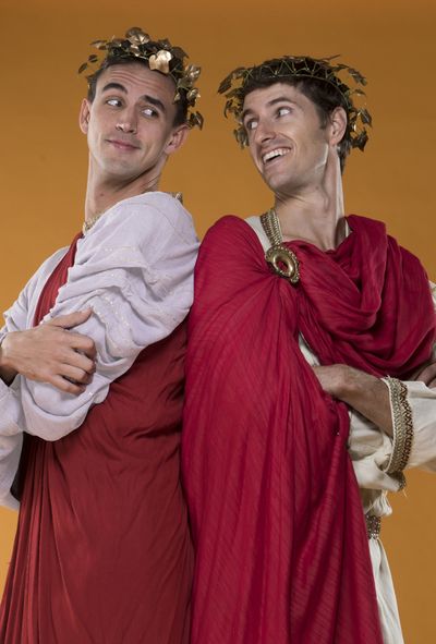Lucas Coleman and David Naughton Photo