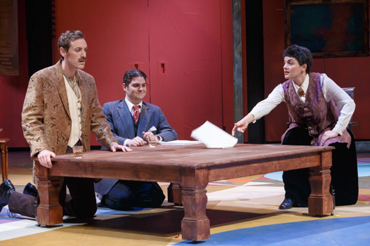 Laurel Semerdjian, Matt Scollin and Adam Bonanni at 