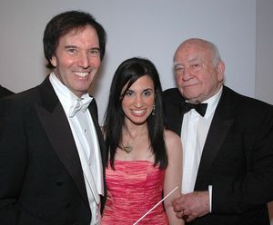 Gary S. Greene, Debra Greene, and Ed Asner Photo