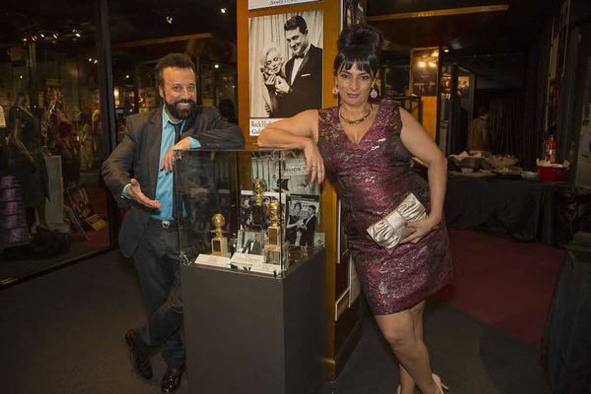 Yakov Smirnoff and Alice Amter at 