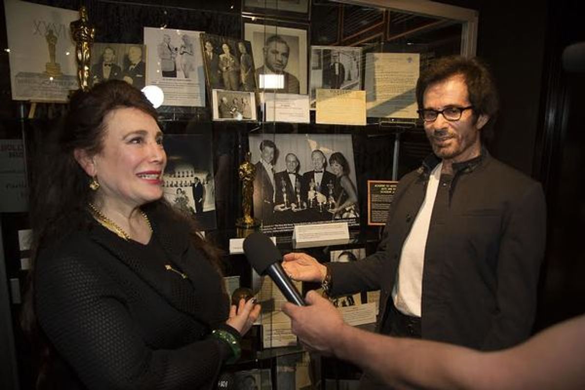 Donelle Dadigan and George Chakiris at 