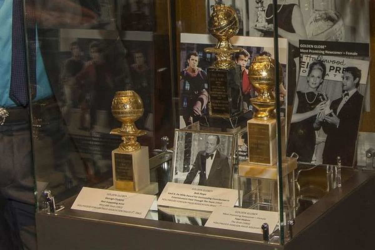 George Chakiris, Bob Hope and Tippi Hedren at 