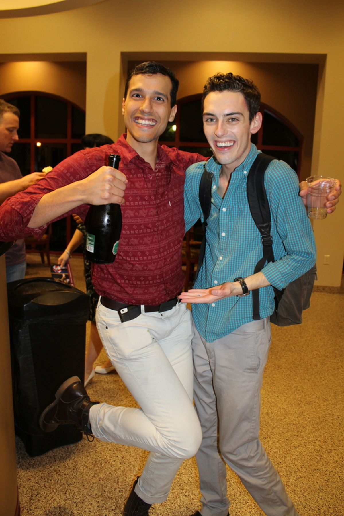 Brian Strubbe and Brian Craft at 