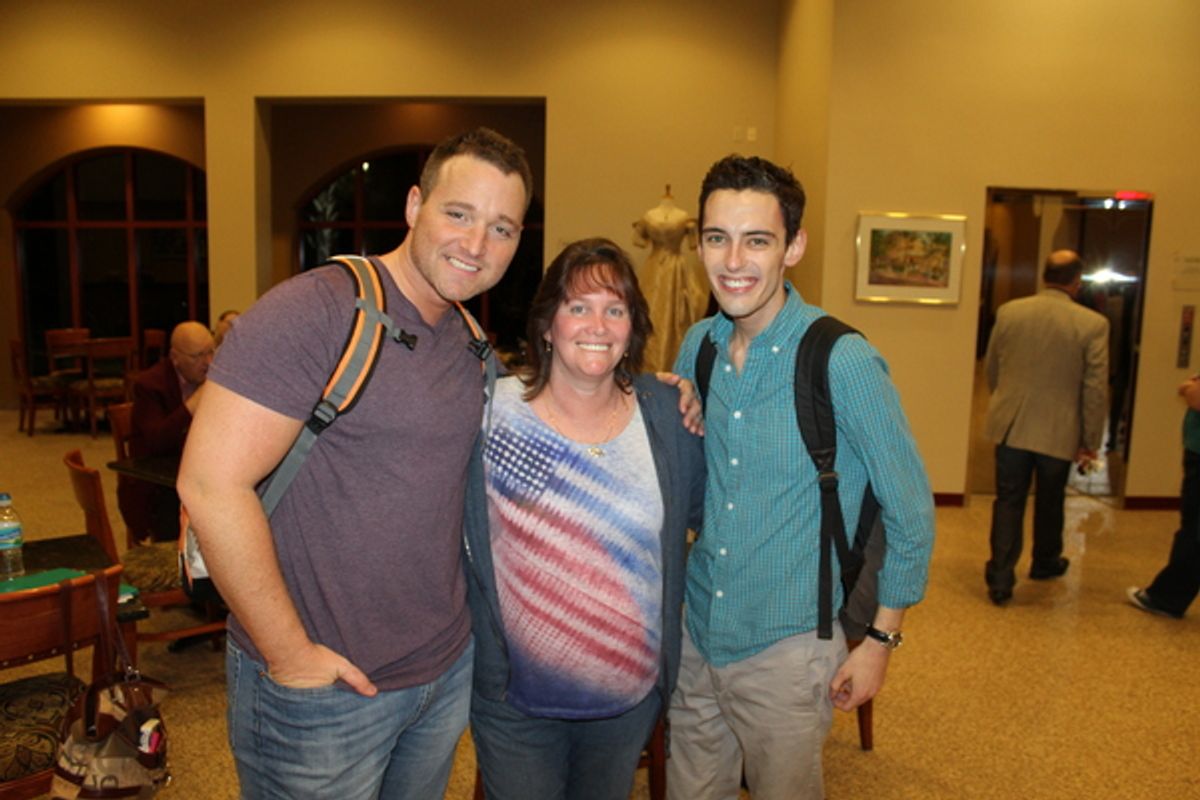 William Masuck, Laurie Krampits, and Brian Craft at 