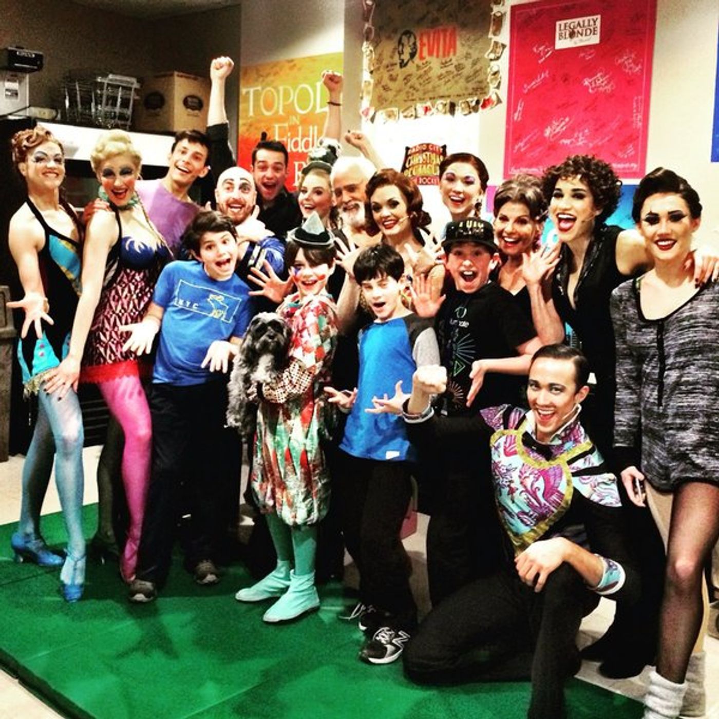 Photo Flash: ON YOUR FEET, AN AMERICAN IN PARIS, END OF LONGING, and More Casts Take Saturday Intermission Pics  Image