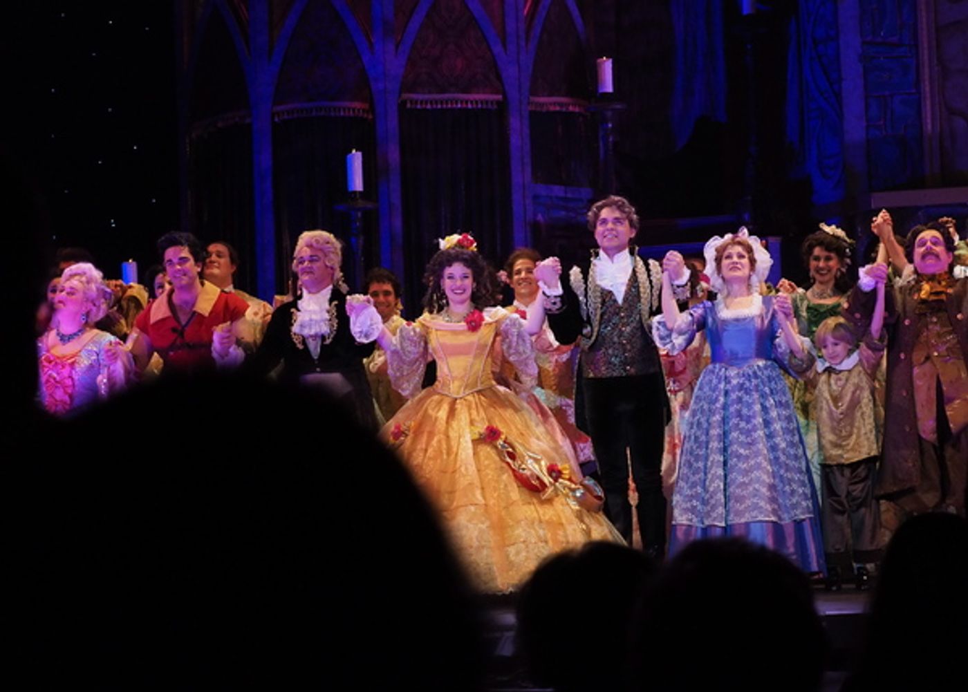 Photo Coverage: Curtain Call And Stage Door of 3-D Theatricals' BEAUTY AND THE BEAST At Plummer Auditorium  Image