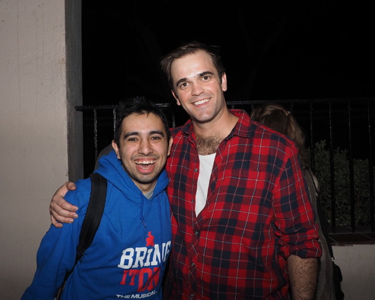 Robert Ramirez and Cameron Bond at 