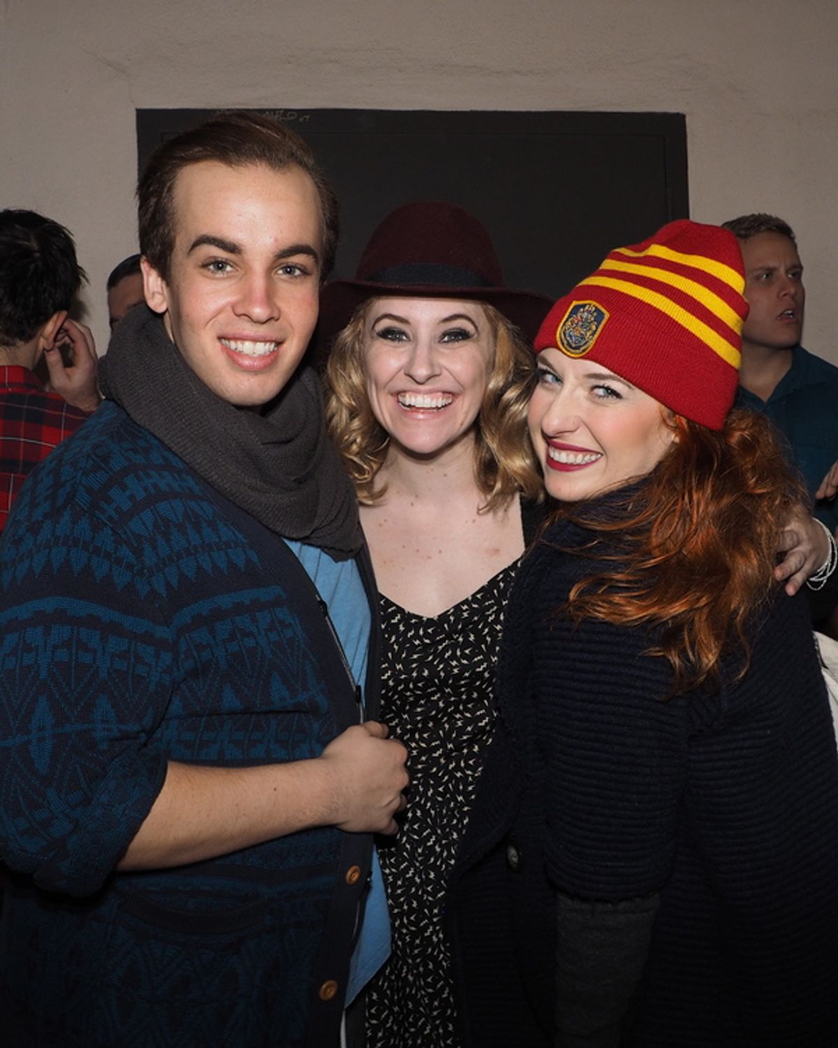 Matthew Ballestero, Katie DeShan, and Afton Quast at 