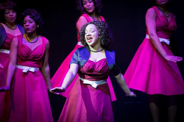 Jessica Seals and DOO WOP Cast Photo