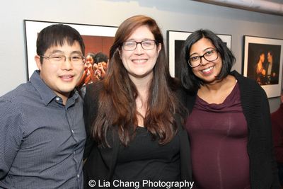 Kelly Miller, Michael Lew, and Rehana Lew Mirza Photo
