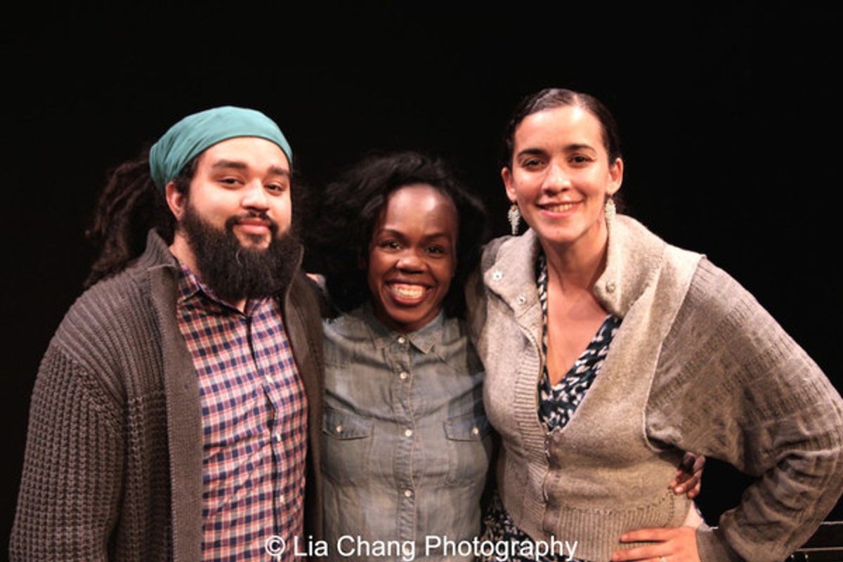 Nathan Alan Davis, Ngozi Anyanwu, and Patricia McGregor at 