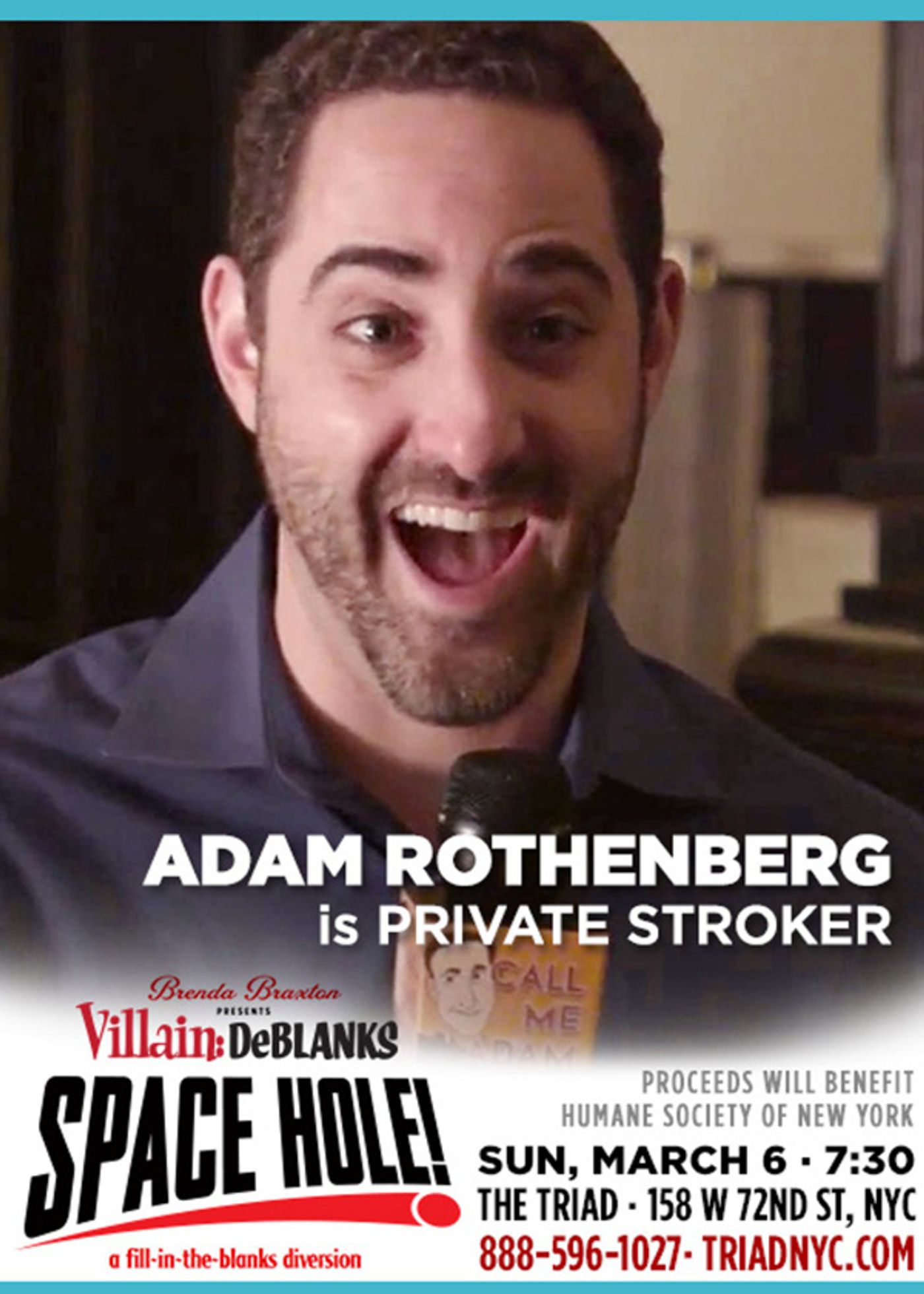 Photo Flash: First Look at VILLAIN: DeBLANKS Delivering Real March Madness at The Triad NYC Photo Flash: First Look at VILLAIN: DeBLANKS Delivering Real March Madness at The Triad NYC Image