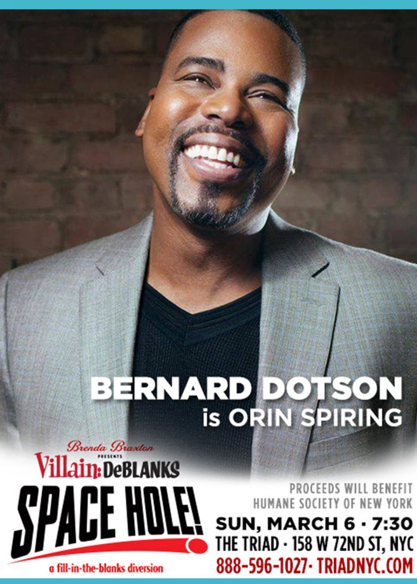 Photo Flash: First Look at VILLAIN: DeBLANKS Delivering Real March Madness at The Triad NYC Photo Flash: First Look at VILLAIN: DeBLANKS Delivering Real March Madness at The Triad NYC Image