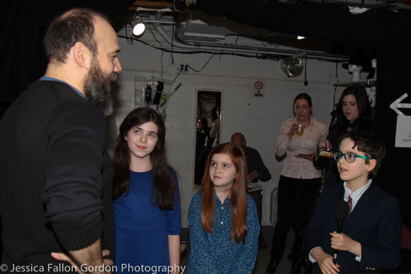 Photo Coverage: BroadwayWorld's Kid Critics Meet the Cast of FIDDLER ON THE ROOF! Photo Coverage: BroadwayWorld's Kid Critics Meet the Cast of FIDDLER ON THE ROOF! Image
