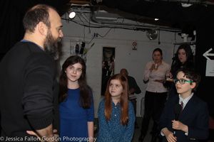 Danny Burstein, Isabella, Tai and Charles @ BroadwayWorld Danny Burstein, Isabella, Tai and Charles Photo