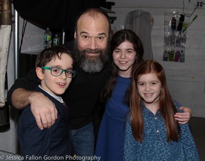 Charles, Danny Burstein, Isabella and Tai Photo