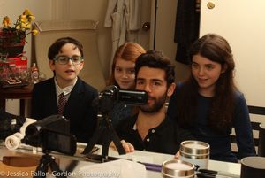 Charles, Tai, Adam Kantor and Isabella @ BroadwayWorld Charles, Tai, Adam Kantor and Isabella Photo