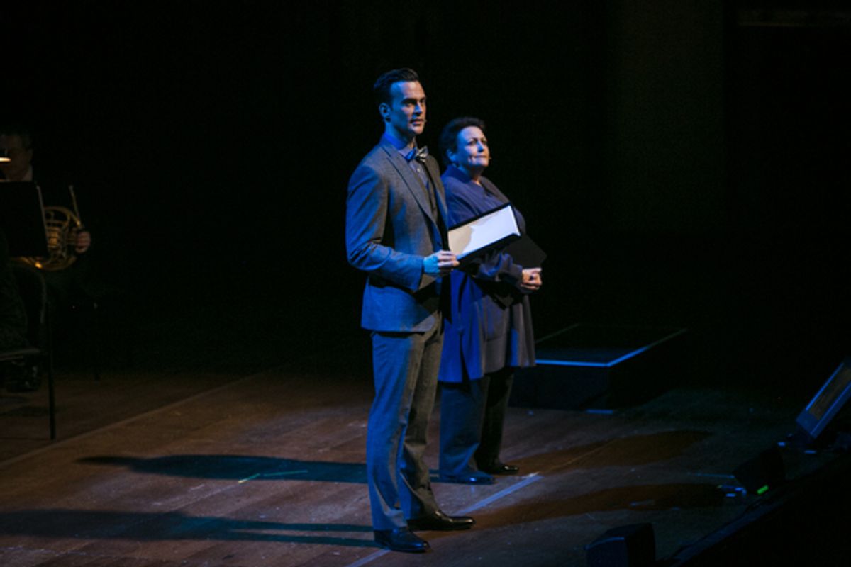 Cheyenne Jackson and Barbara Rosenblat at 