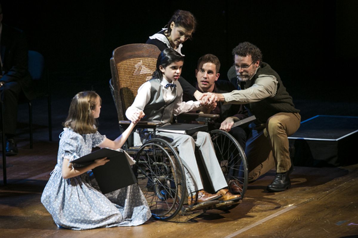 Sydeny Lucas, Oscar Williams, Daisy Egan, Ben Platt and Jere Shea at 