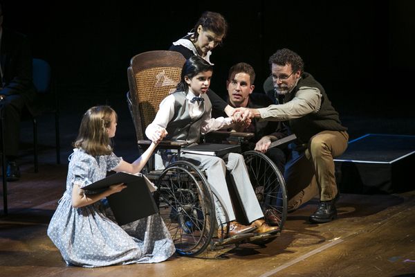 Sydeny Lucas, Oscar Williams, Daisy Egan, Ben Platt and Jere Shea Photo