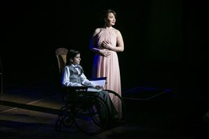 Oscar Williams and Sierra Boggess @ BroadwayWorld Oscar Williams and Sierra Boggess Photo