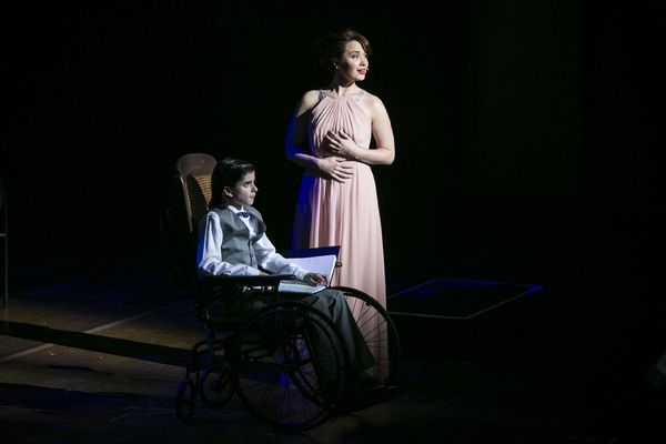 Oscar Williams and Sierra Boggess Photo