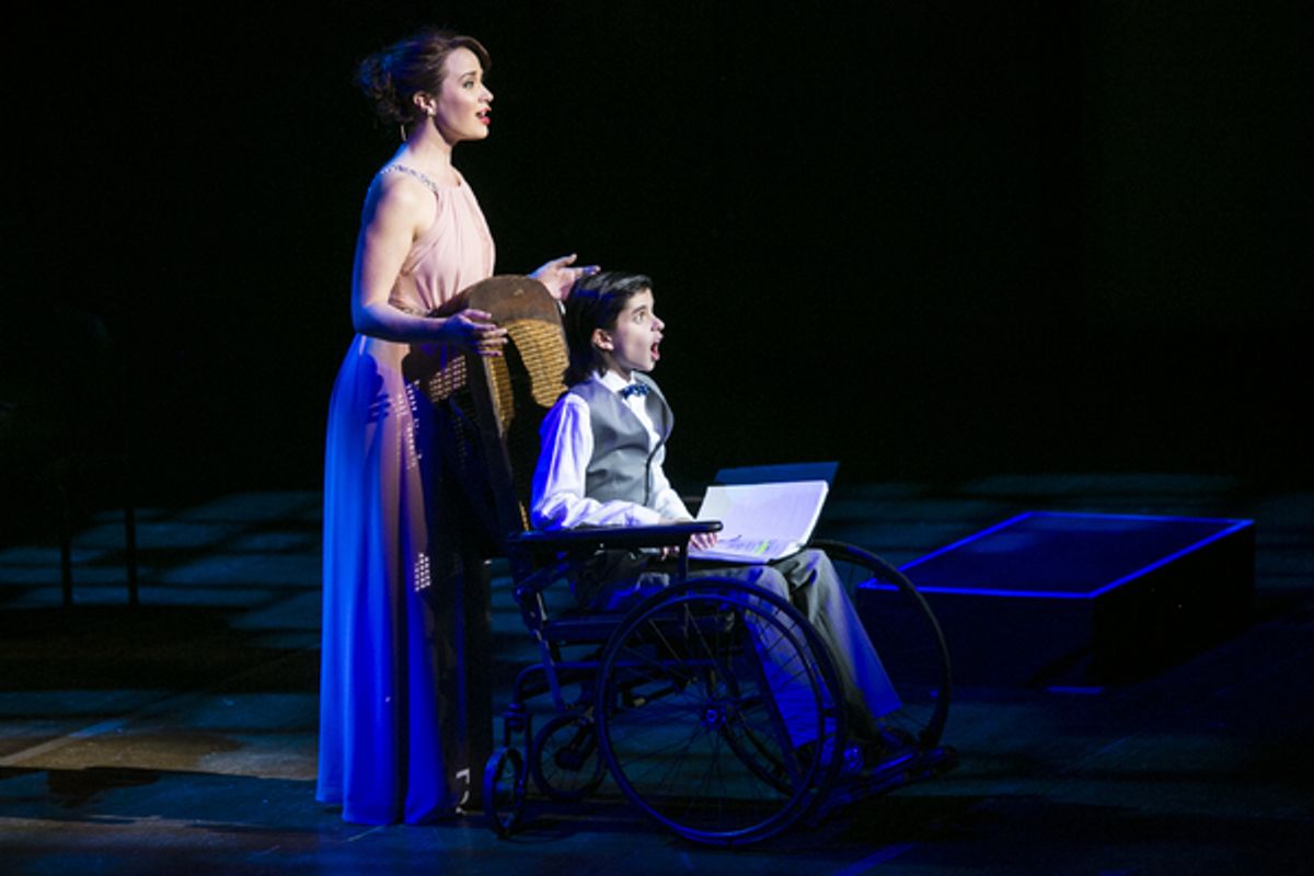Sierra Boggess and Oscar Williams at 